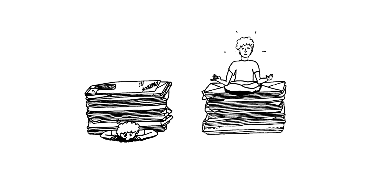 Crushed by mail vs the inner peace of Notion Mail