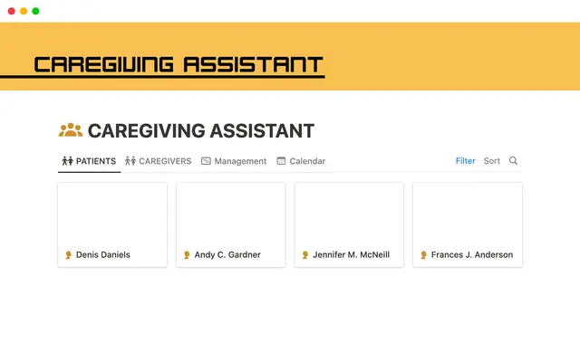Caregiving Assistant